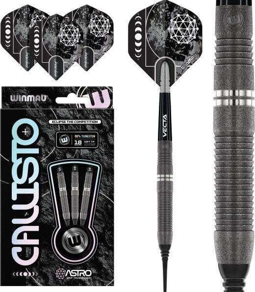 Actual product image Winmau Callisto Straight Thick Softtip