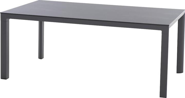 Actual product image Siena Garden Silva Dining Tisch 180x95cm matt anthrazit / HPL ferro (180 cm)