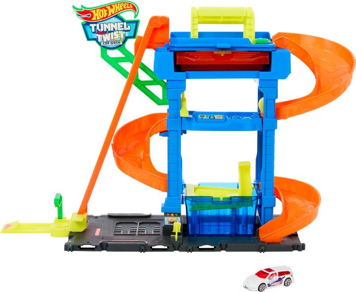 Produktbild Hot Wheels City ECL Tunnel Twist Car Wash