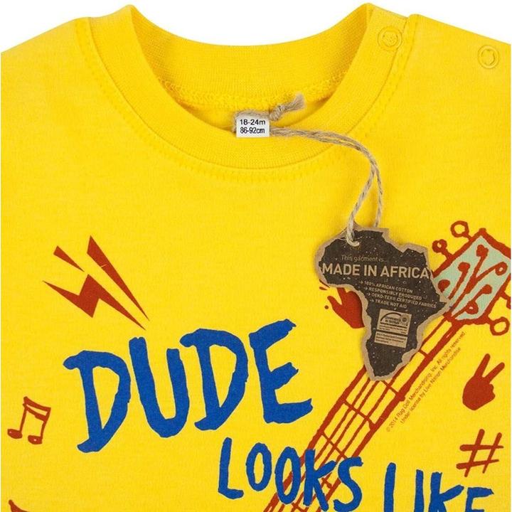 Actual product image Universal Textiles Dude Looks Like A Baby Tshirt (104)