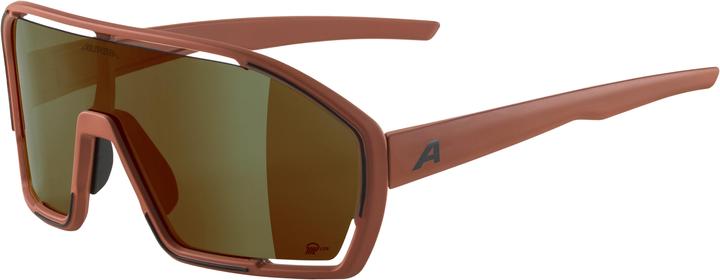 mattone opaco, specchio in bronzo