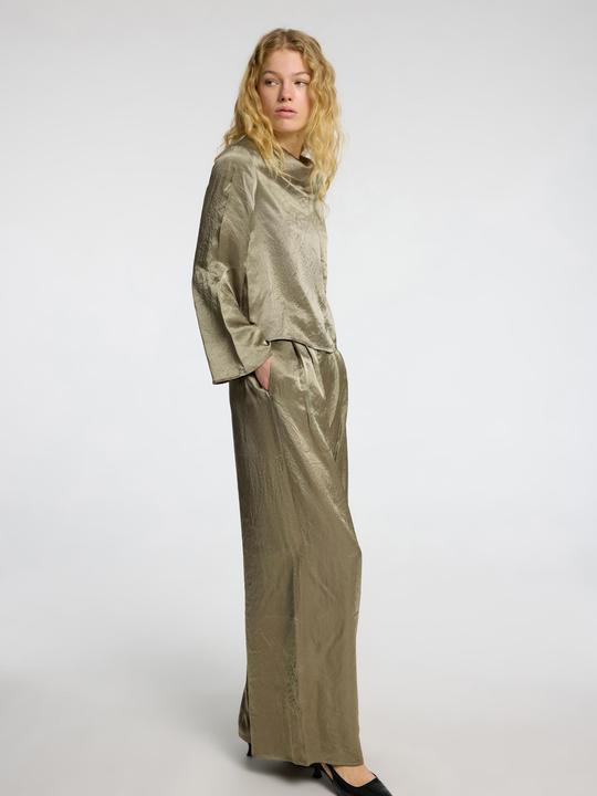 Immagine prodotto Selected Femme Pantaloni in raso extra larghi (34)