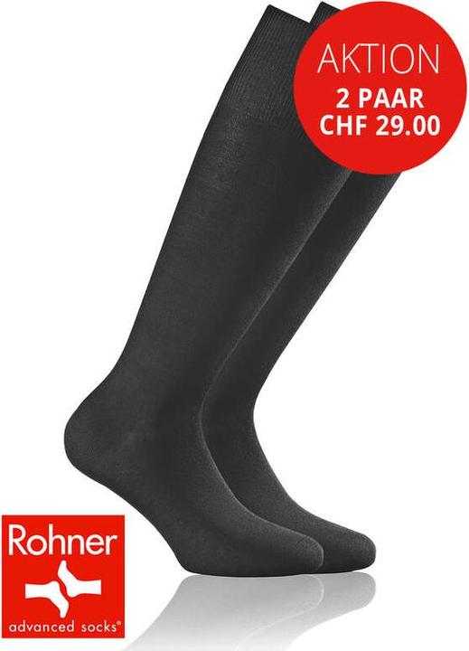 Produktbild Rohner Sommer Kniesocken (2er Pack, 41 - 42)