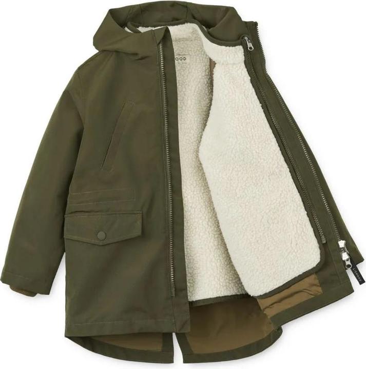 Immagine prodotto Liewood Giacca reversibile Timber Army Brown Mix (122)