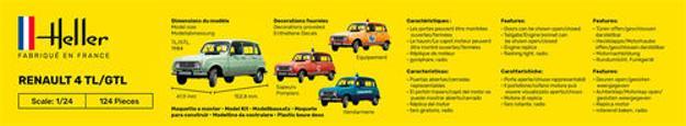Produktbild Heller STARTER KIT Renault 4TL/GTL