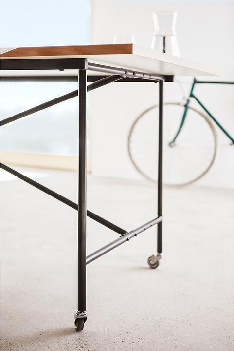 Actual product image Novigami Office set | Office desk Yori | Folding | With castors | HxW 790 x 1800 mm | Incl. office chair