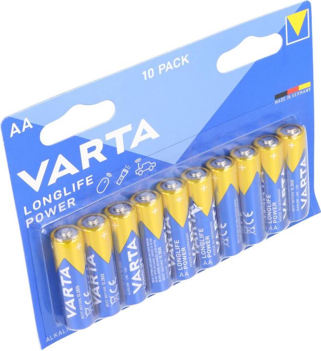 Immagine prodotto Varta potenza a lunga durata (10 pz., AA, 2970 mAh)