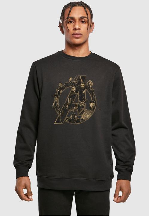 Actual product image Absolute Cult Avengers Infinity War - Logo Crewneck - 114713 (4XL)