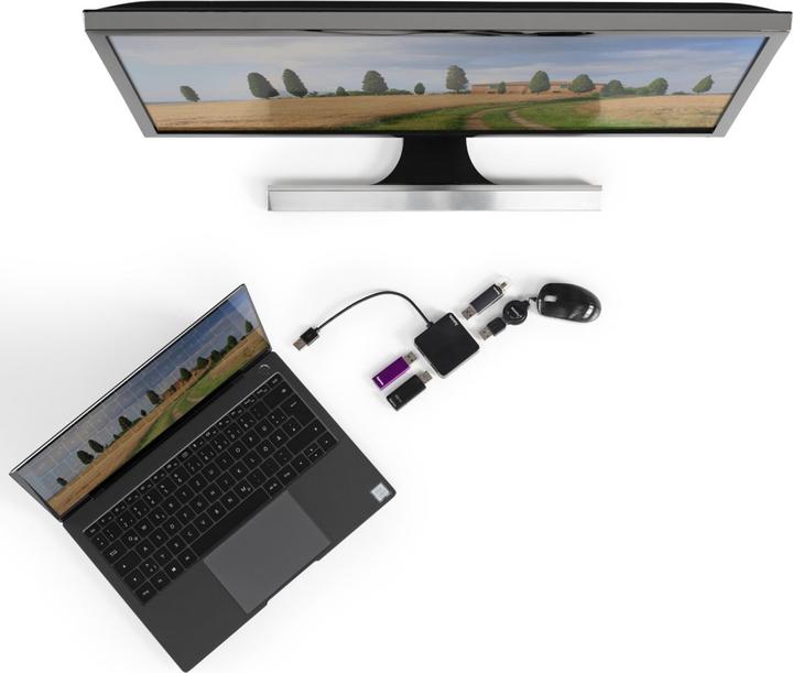 Produktbild Hama USB 2.0 Hub (USB-A, 4 Ports)
