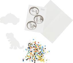 Image du produit Hama Set de perles à repasser grand, Dino (1100pcs)