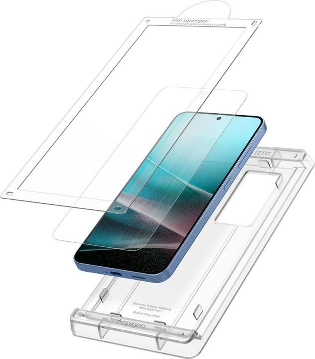 Produktbild Spigen Elite Shield "Ez Fit" for Samsung Galaxy S25+ Plus Clear (1 Stück, Samsung Galaxy S25+)