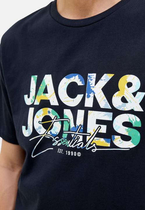 Actual product image Jack & Jones Jjgeplas Tee Ss Crew Neck Ln (L)