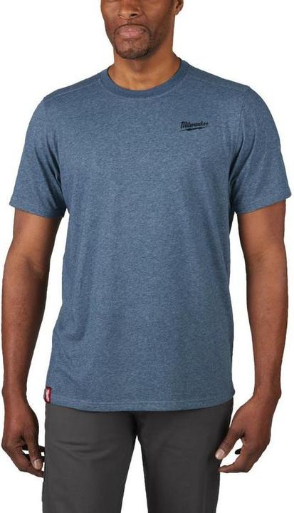 GCS Kurzarm-T-Shirt - Blau Htssblu-M (M)