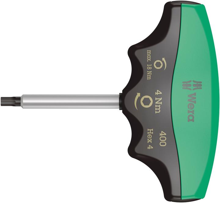 Image du produit Wera 400 Hex 4,0/4,0 Nm (3/8", 4 Nm, 4 Nm)