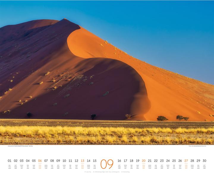 Produktbild Phantastische Landschaften Kalender 2026 (54 x 48 cm, Harter Einband, Deutsch, Französisch, Englisch)