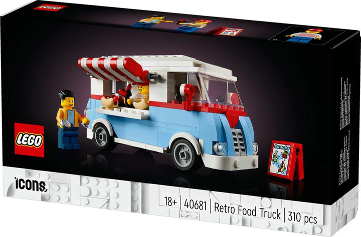 Actual product image LEGO Retro Food Truck (40681, LEGO Icons)