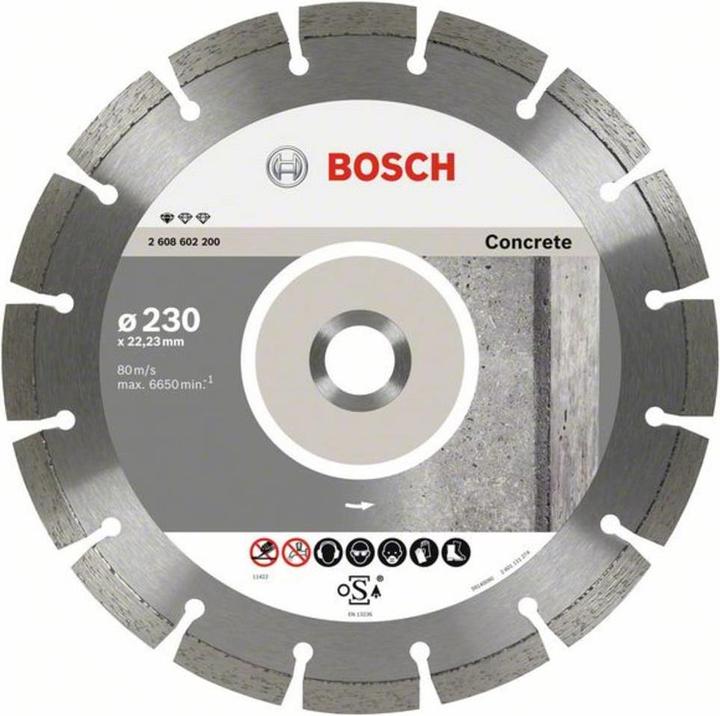 Actual product image Bosch Professional Zubehör Diamond saw blade Profession