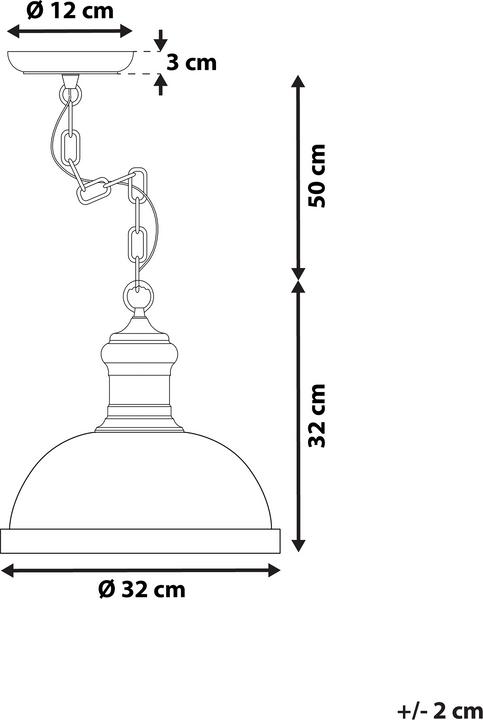 Actual product image Beliani Didessa (E27)
