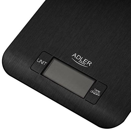 Produktbild Adler Küchenwaage Kitchen Scale | AD 3183b | Teilung 1 g | Schwarz