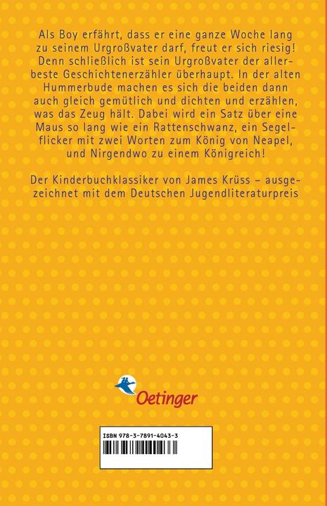 Actual product image Mein Urgrossvater und ich (German, James Krüss, 2009)