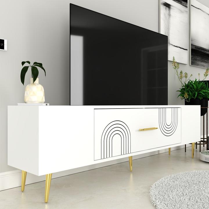 Actual product image Kalune Design Decorium Arch TV Stand