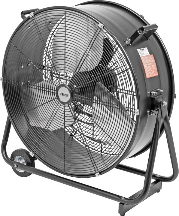 Image du produit Stier Ventilateur tambour mobile, 330 W Ø 600 mm (85 dB)