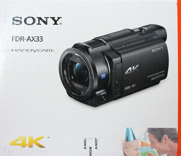 Immagine prodotto Sony Fdr Ax33 (8.29 Mpx, 25p, 10 x)