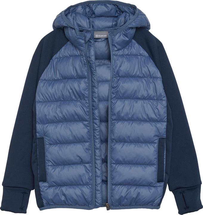 Image du produit Color Kids Veste polaire hybride avec capuche pour enfants (116)