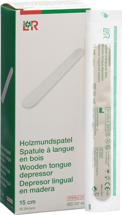 Produktbild Lohmann & Rauscher Zungenspatel Holz einzeln steril