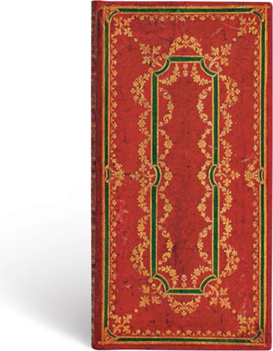 Paperblanks Iron & Thread Iron BerrySlimLIN (Hardcover)