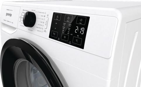 Produktbild Gorenje WNEI84BS Washing machine, B, Front loading, 8 kg, 1400 RPM, Depth 54,5 cm, White (8 kg, Links)