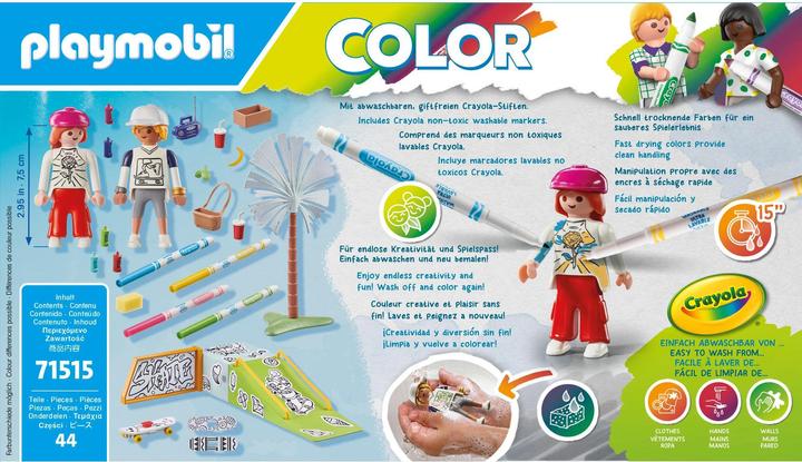 Productafbeelding Playmobil 71515 Speelm. Skatepark 71515 (71515, Playmobil Kleur)