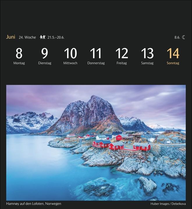 Immagine prodotto Harenberg Die Welt in Farben Postkartenkalender 2026 - Kalender mit 53 Postkarten (Copertina rigida, Tedesco)