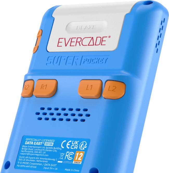 Actual product image Blaze HyperMegaTech! Super Pocket Data East Edition