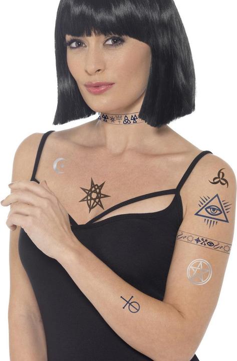 Produktbild Smiffys Okkulte Tattoos