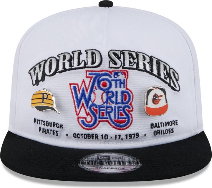 Image du produit New Era Golfer Cap - World Series 1979 Pin Pirates Orioles (Taille unique)