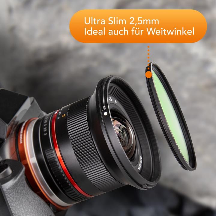 Immagine prodotto Walimex Filtro UV Slim Super DMC 86mm (86 mm, Filtro UV, 16 mm)