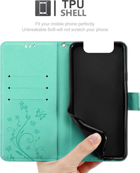 Immagine prodotto Cadorabo Custodia per Samsung Galaxy A80 / A90 4G Flower Book (Samsung Galaxy A80)