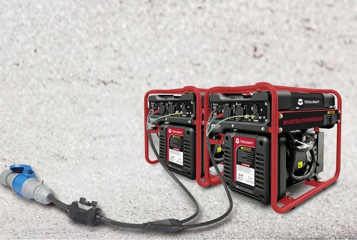 Produktbild Toolcraft TO-8249439 Parallel-Anschlusskabel 230 V/AC (7000 W)
