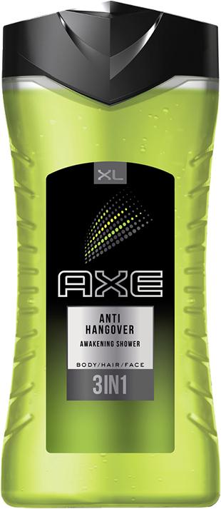Produktbild AXE Anti-Hangover Duschgel Männer Körper & Haar (400 ml)