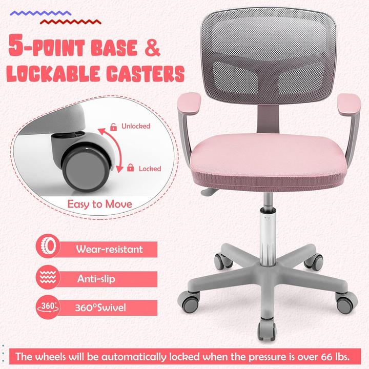 Image du produit Milkii Chaise de bureau pour enfants