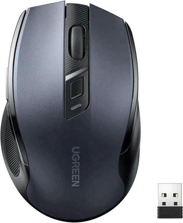Actual product image Ugreen Wireless mouse 2.4 GHz&BT (black) (Wireless)