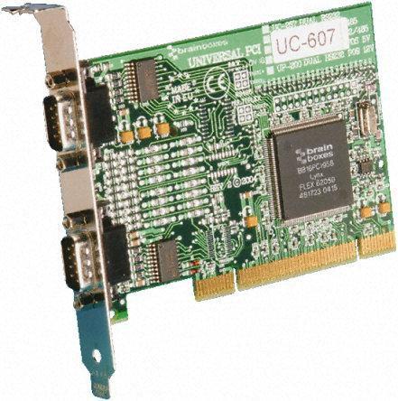 Image du produit Brainboxes uPCI 2xRS232 230K Baud