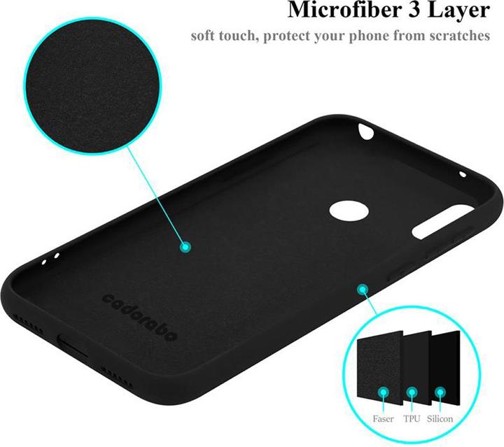 Image du produit Cadorabo TPU Liquid Silicone Case Cover (Huawei Y7 Prime (2019), Huawei Y7 (2019))