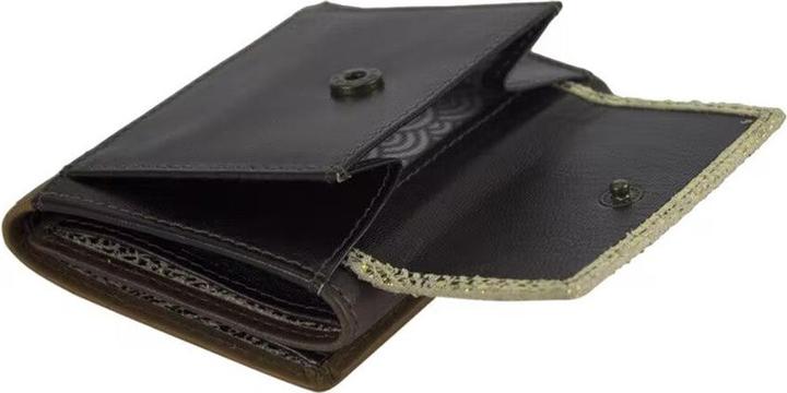 Actual product image Sunsa Wallet RFID Leather Recycled Small No.2