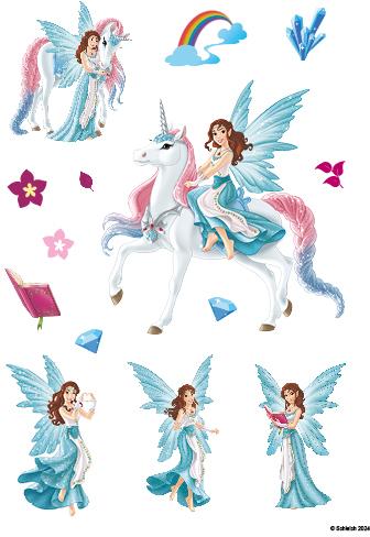 Immagine prodotto Panini BAYALA® Il mio magico divertimento con adesivi e colori - blocco con