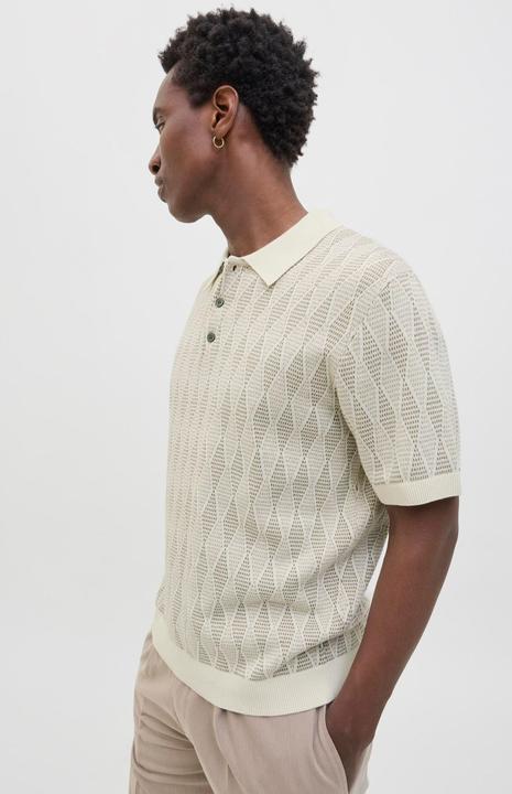 Actual product image Jack & Jones Kariert Poloshirt Poloshirt (L)