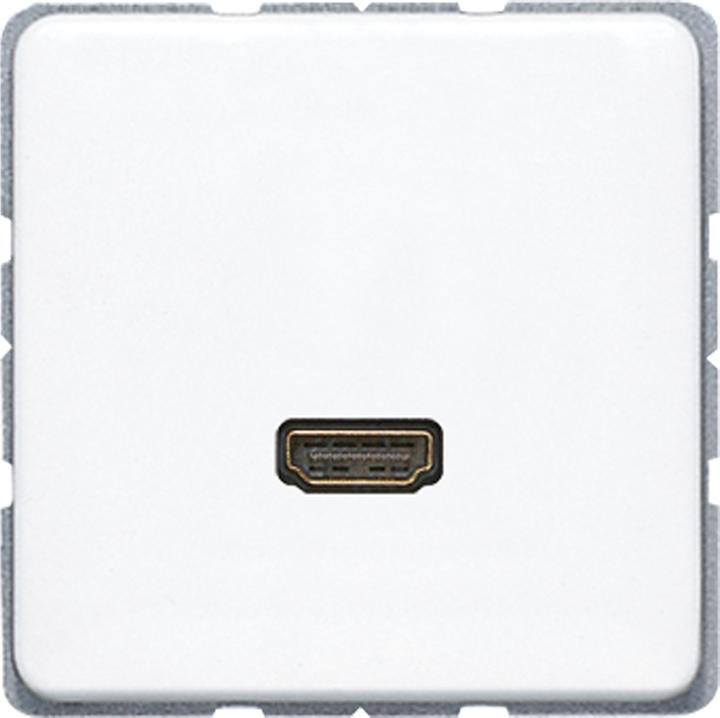 JUNG Multimedia socket HDMI alpine white MA CD 1112 WW