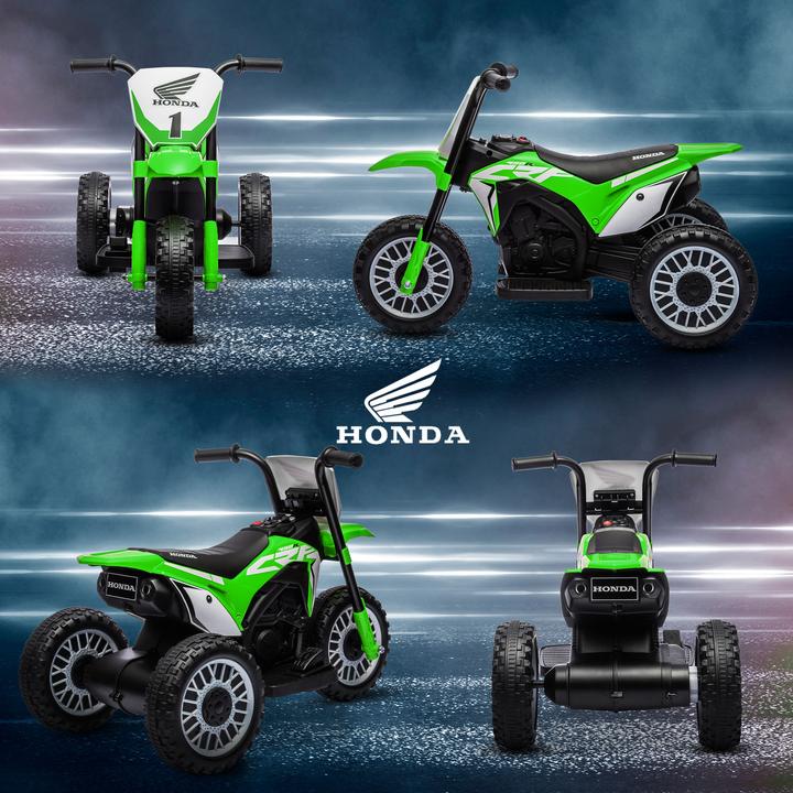 Produktbild Homcom Kinder Elektro-Motorrad Kunststoff, Metall Grün (6 V)