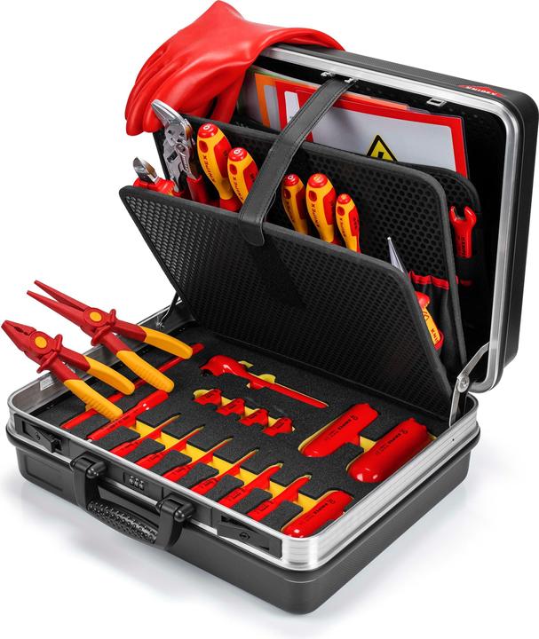 Productafbeelding Knipex Toolbox Basis E-mobiliteit (34 onderdelen)